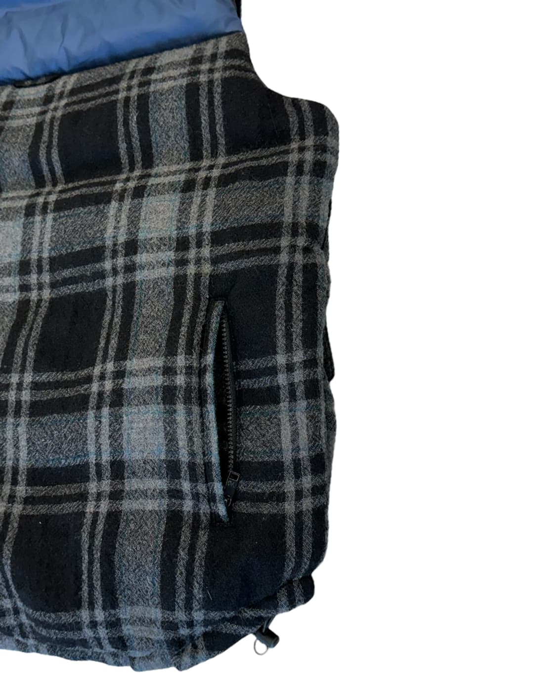 Y-3 체크 패턴 다운 베스트 상품이미지8