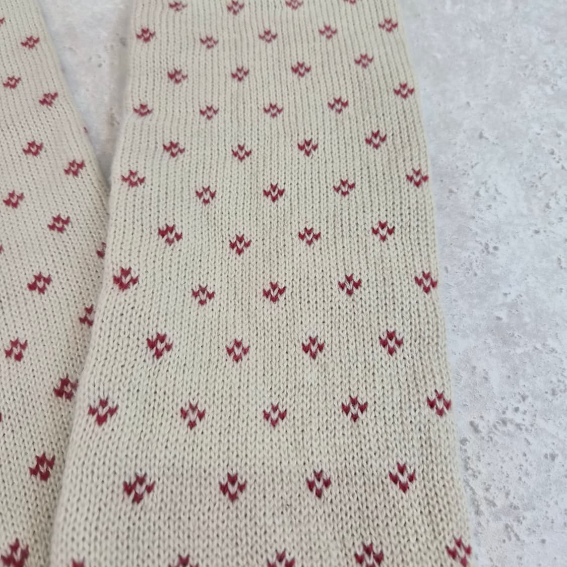 노르딕 하트 사슴 니트 레그워머 상품이미지3