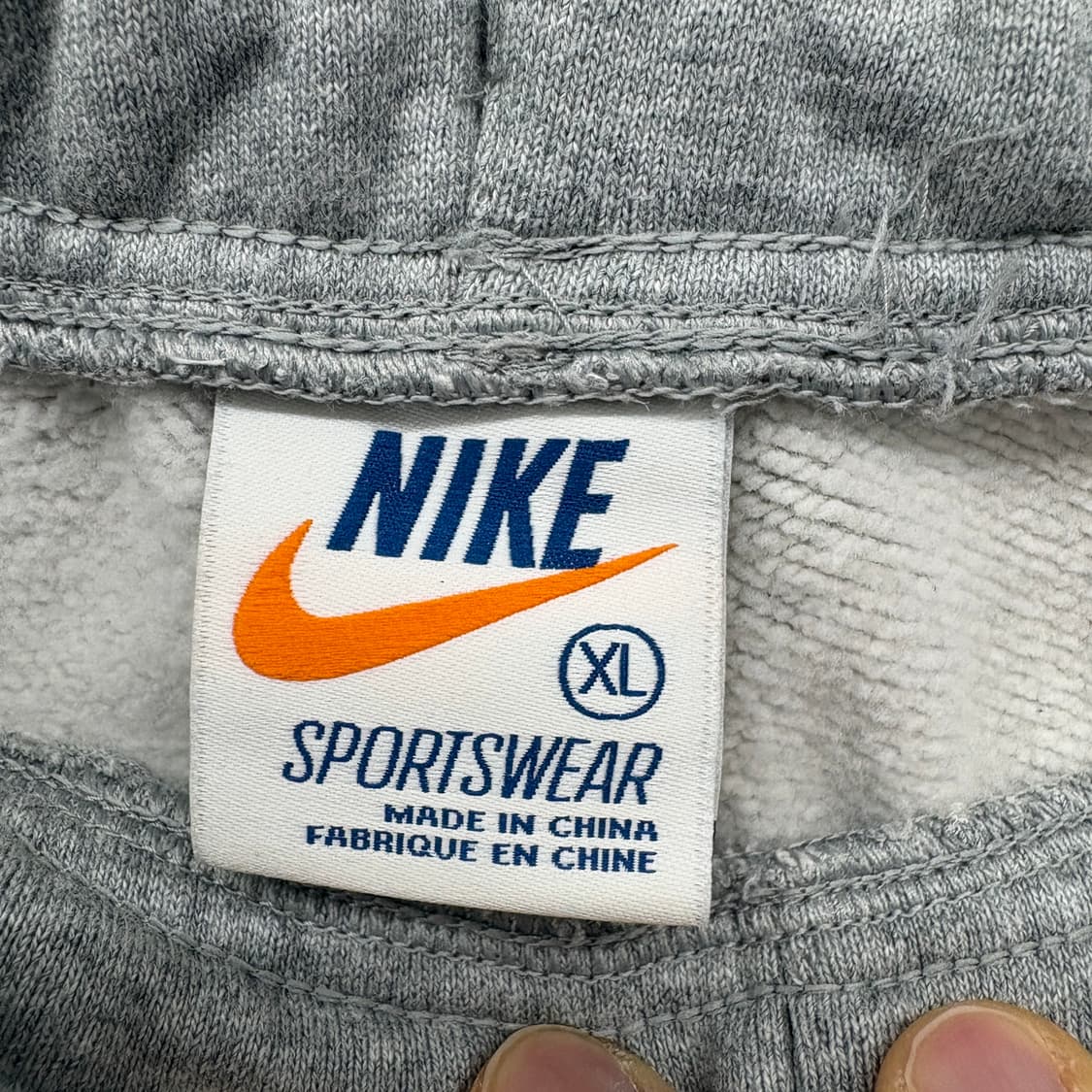 나이키 그레이/블루 조거팬츠 남성 32in 상품이미지4