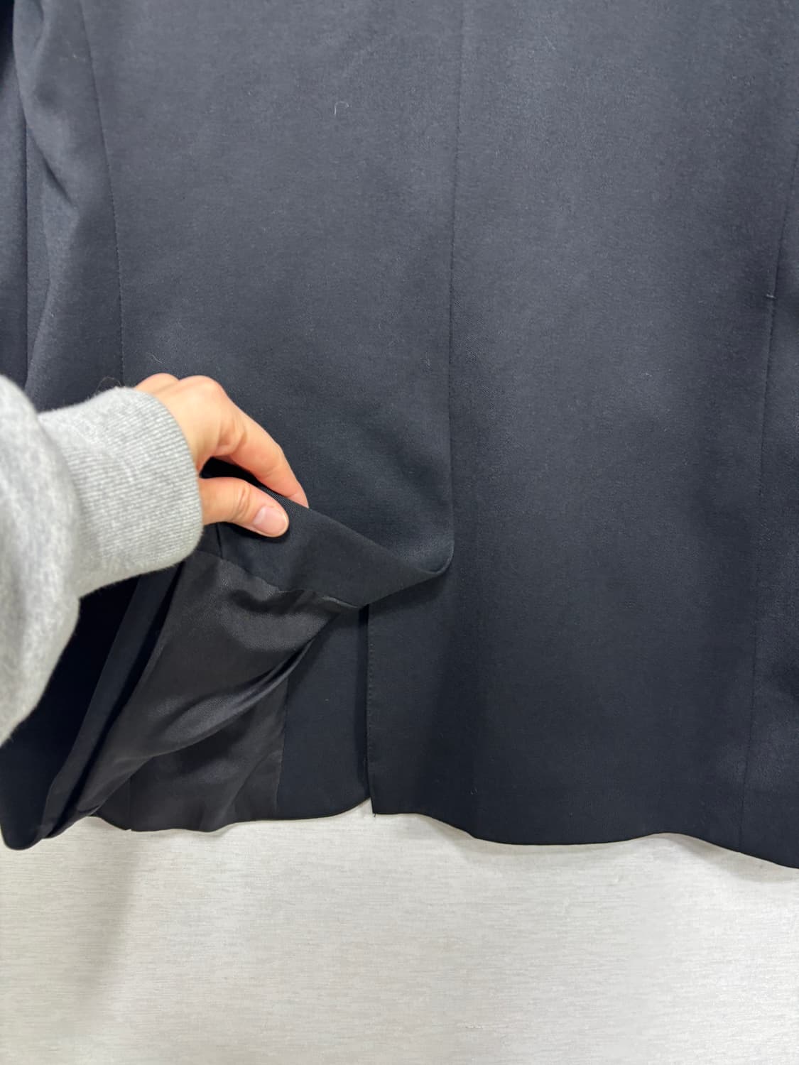 00‘s 끌로에 실크 라이닝 울자켓 44 상품이미지6