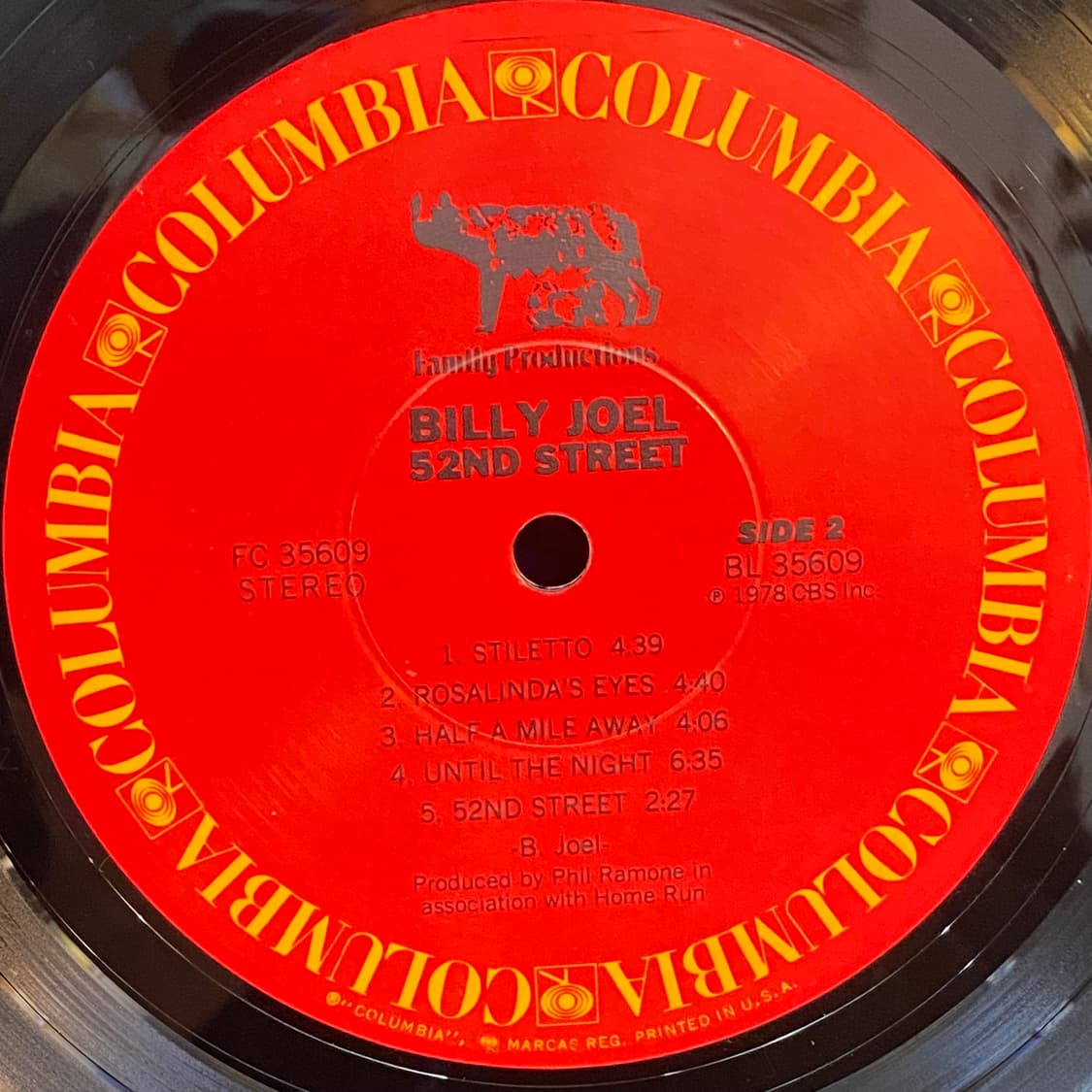 (LP) Billy Joel -52nd Street 상품이미지5