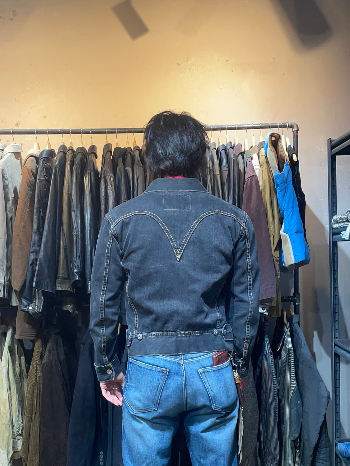 Levi’s Black Western Icon Denim Jacket 상품이미지3