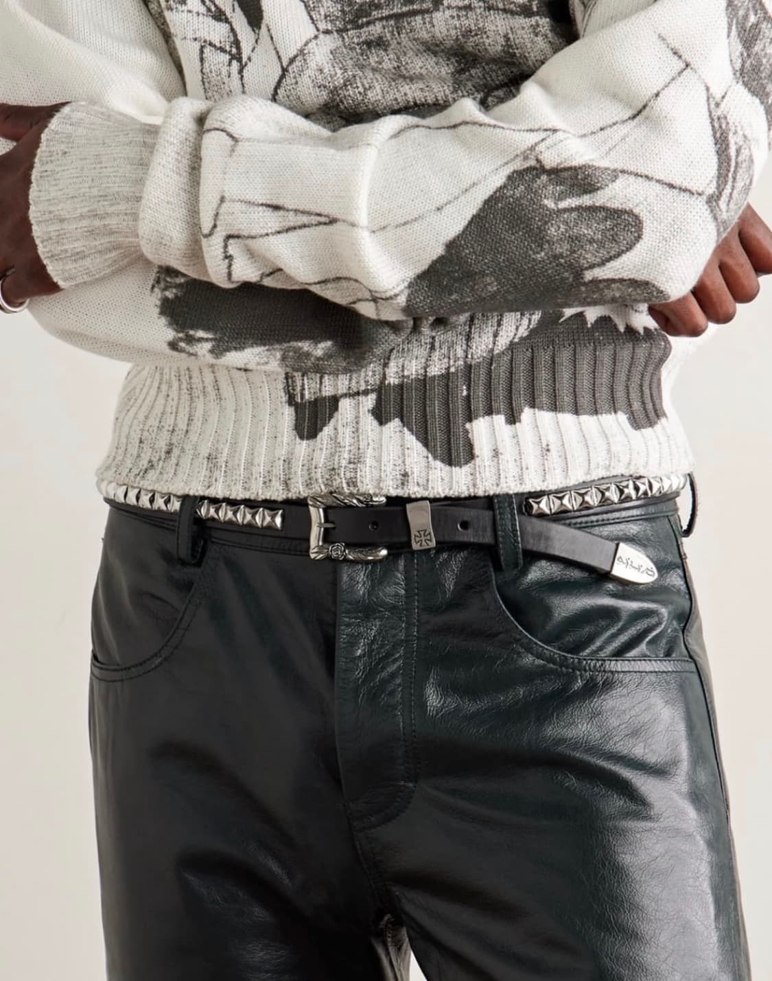 앙팡리쉬데프리메 벨트 CLASSIQUE CEINTURE CLOUTEE 상품이미지3