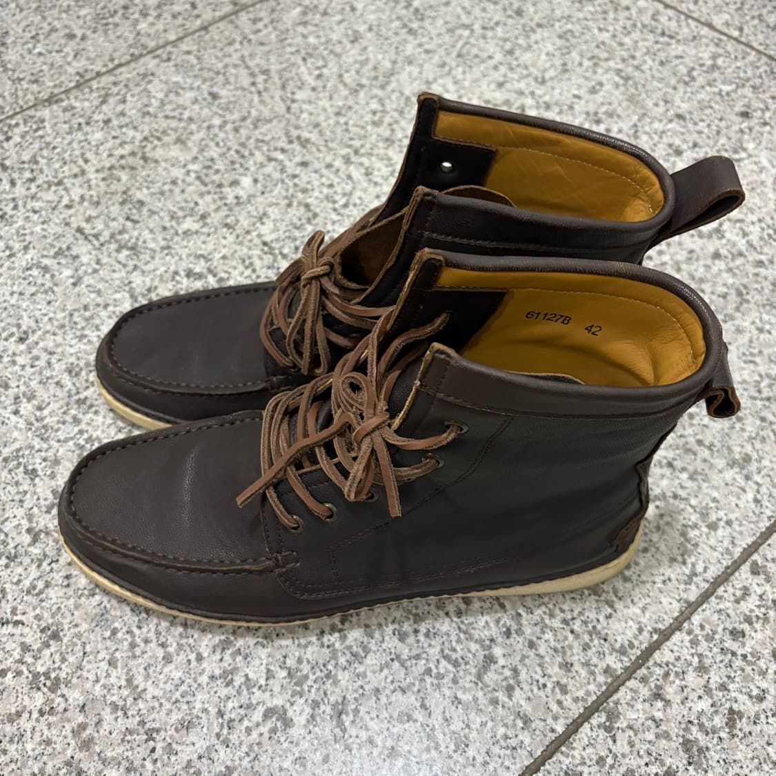 비포지티브 (Be Positive) 가죽 하이탑 상품이미지3