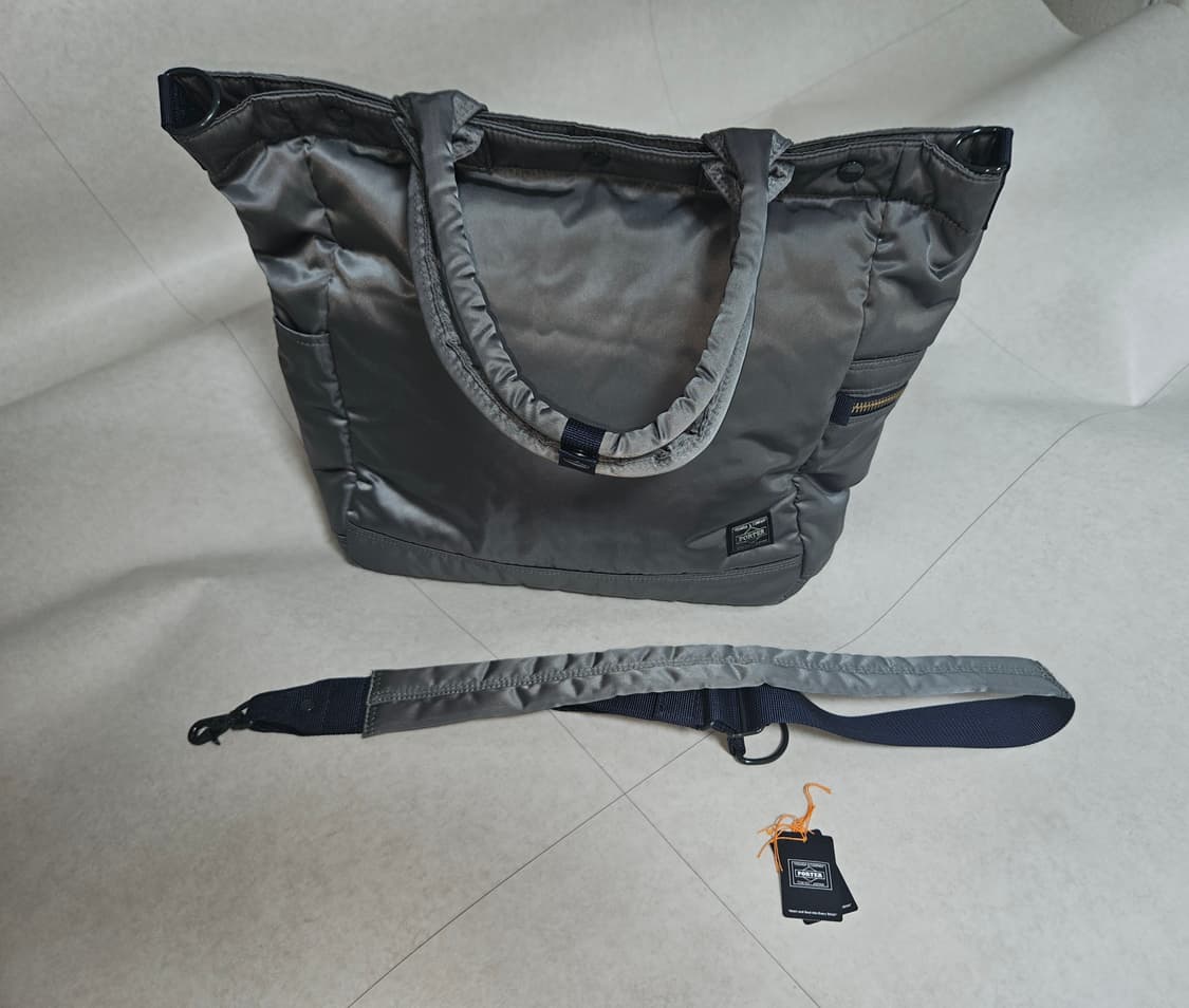 요시다포터 px tanker 2way tote bag L 실버그레이 상품이미지5
