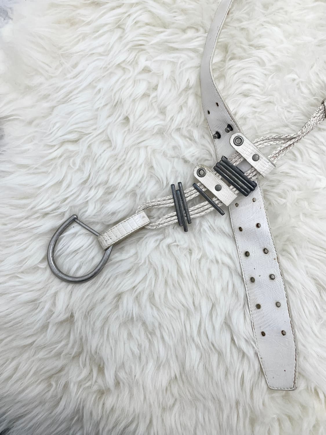 그런지 디테일 버클 벨트 상품이미지7