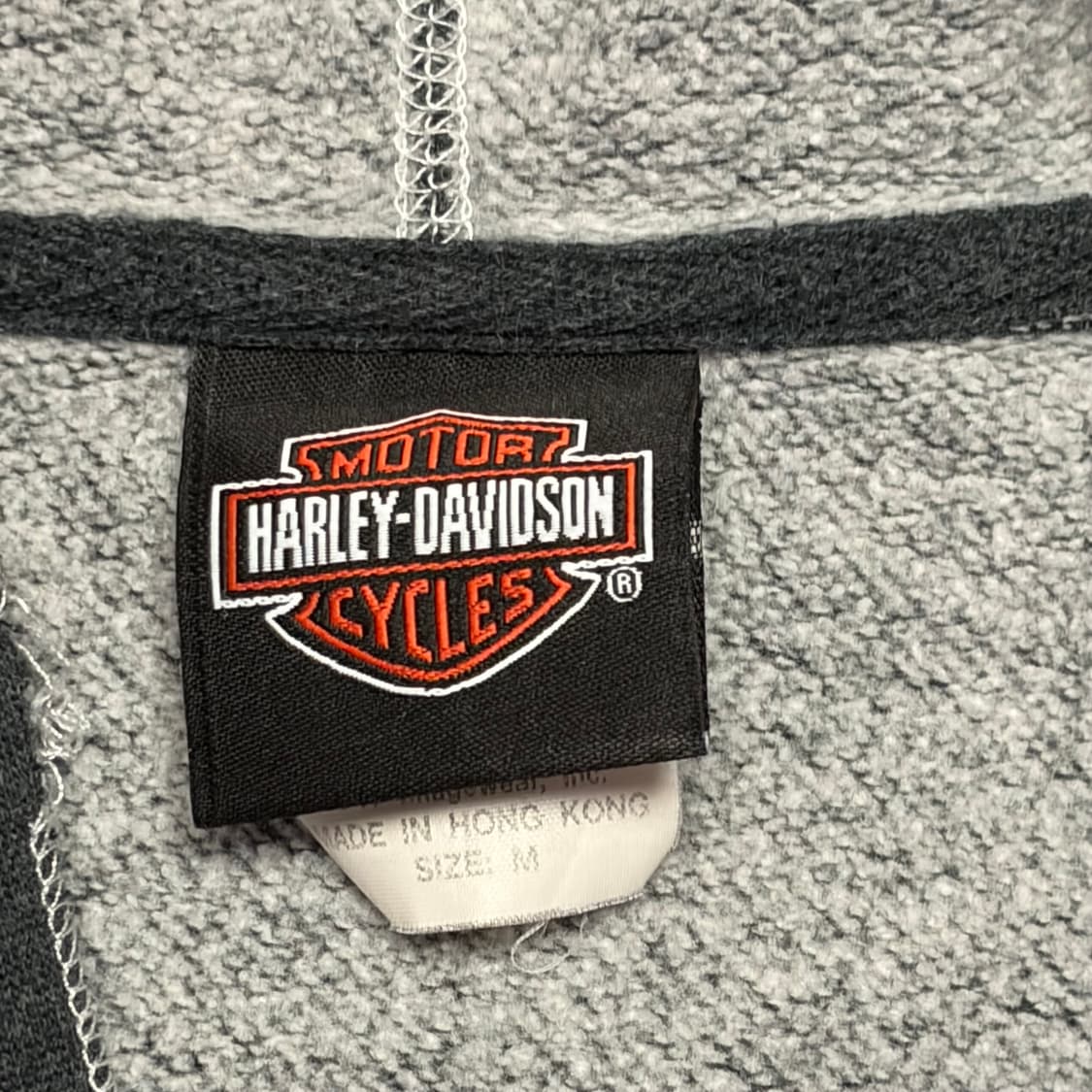 00s 미국 빈티지 할리데이비슨 빅로고 후드티 후드집업 상품이미지7