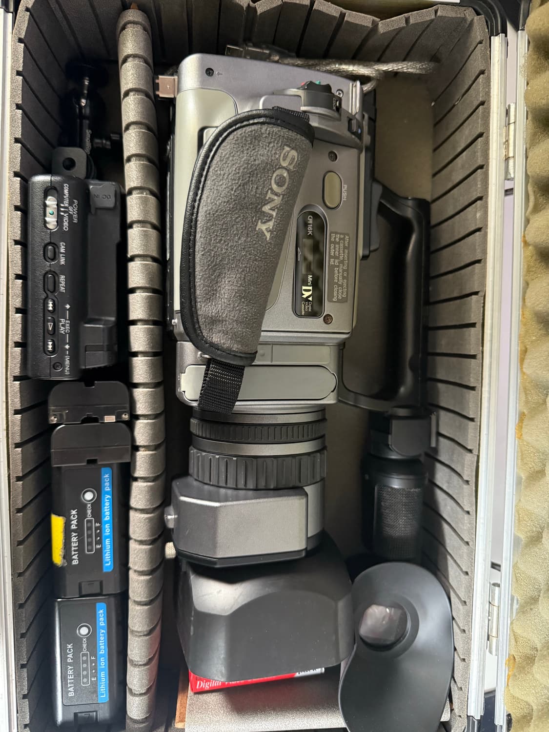 Sony DCR-VX2100 6mm 캠코더 HVR-DR60 테잎리스셋업 상품이미지10