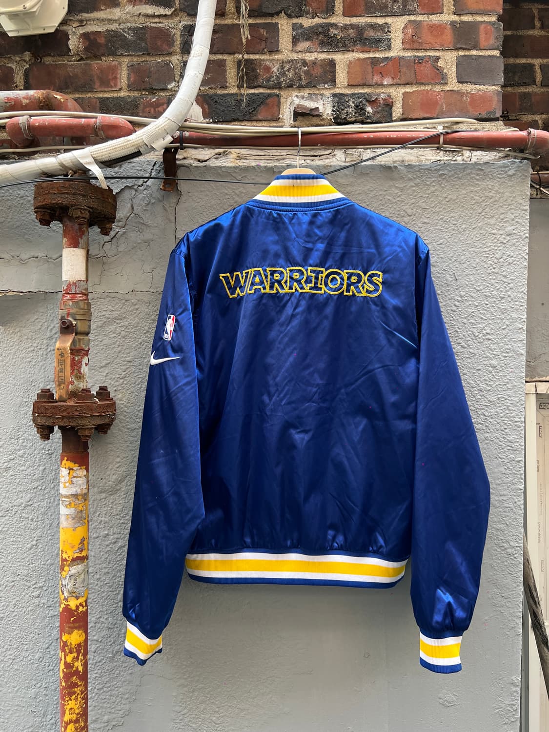 나이키 NBA 골든스테이트 워리어스 블루종 자켓 (정품) 상품이미지4