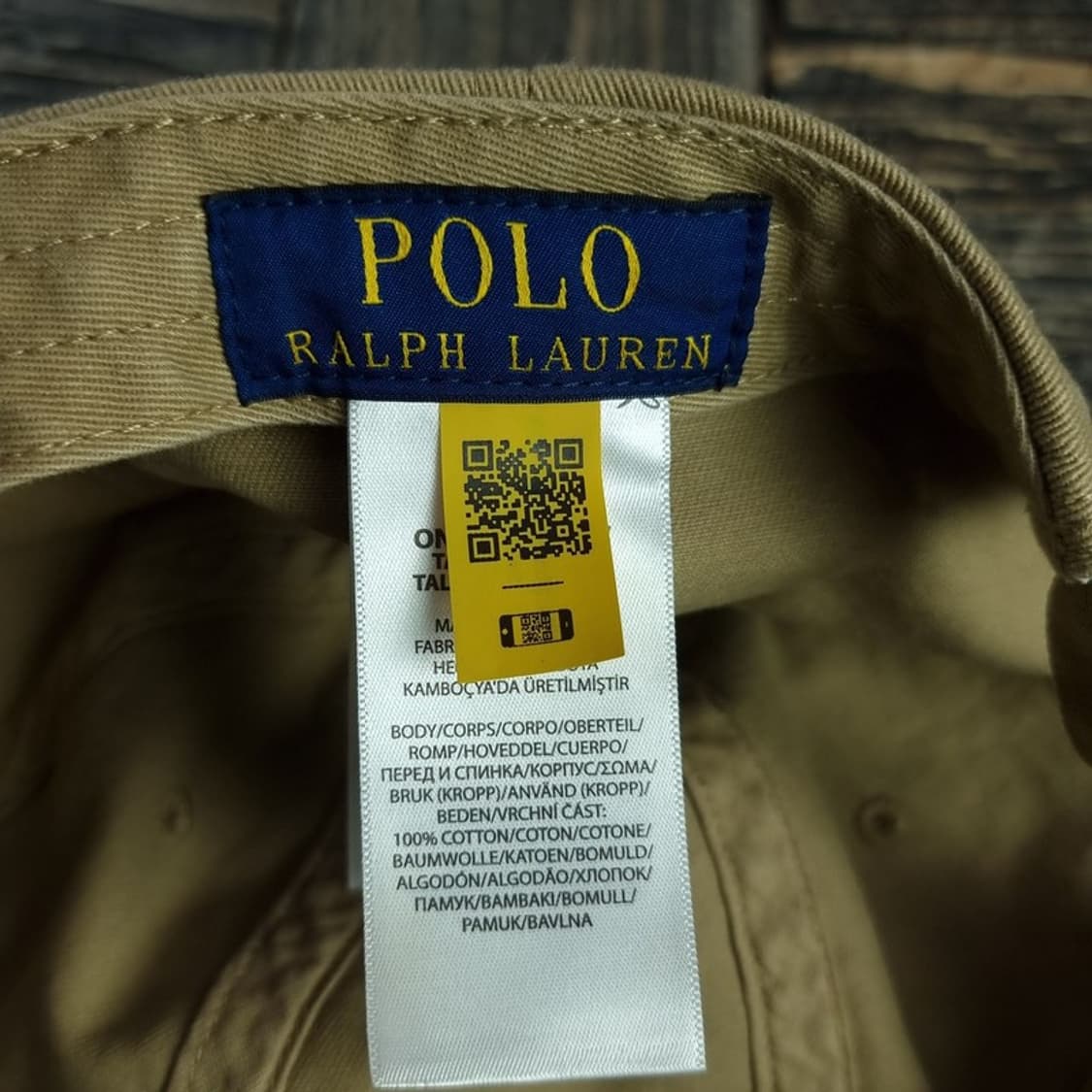 [폴로 랄프로렌] 포니 로고 자수 신형 볼캡 베이지 M18616 상품이미지8