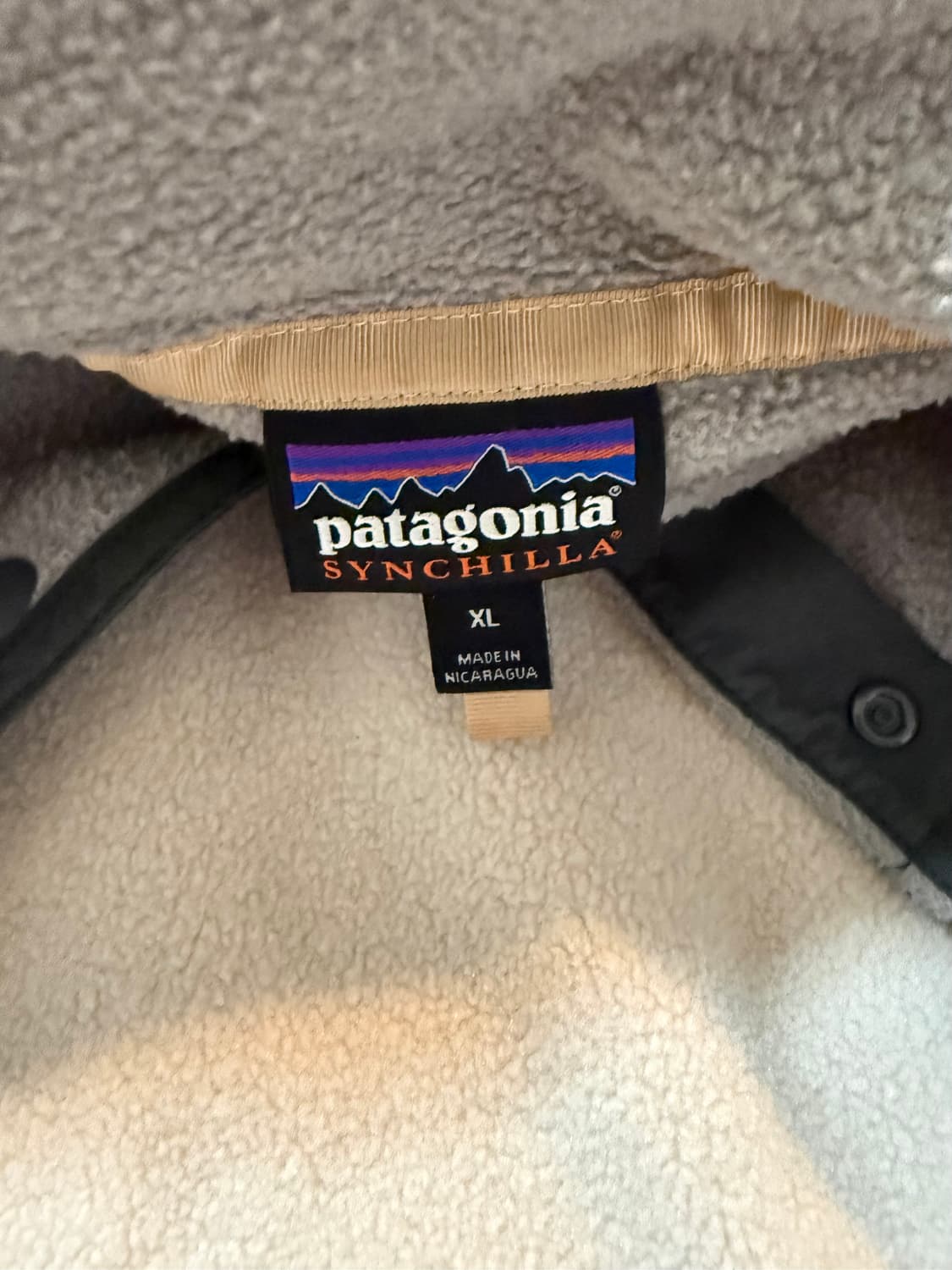 XL) 파타고니아 신칠라 그레이 아이보리 상품이미지3