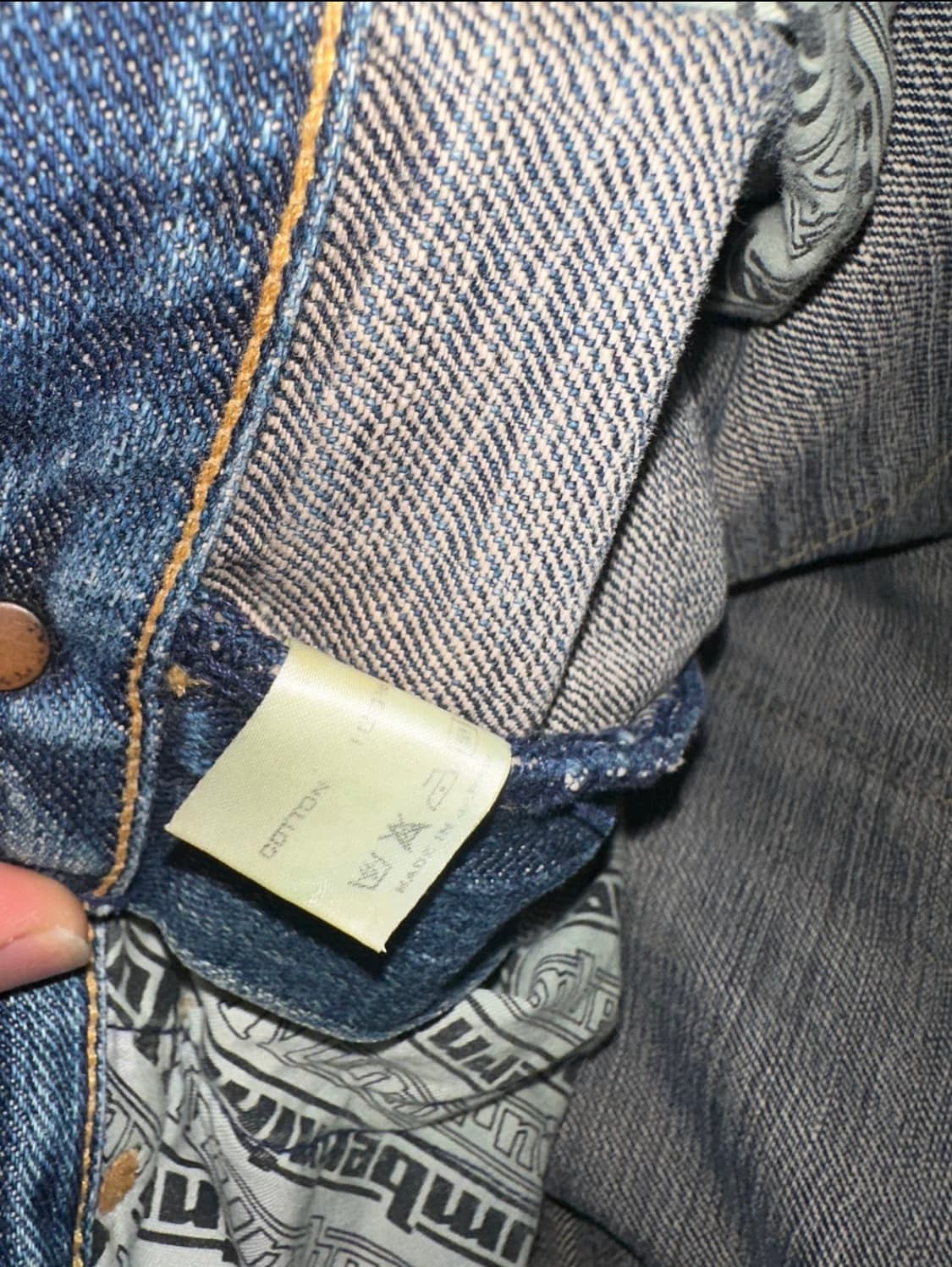 넘버나인 03aw 패치데님 상품이미지7