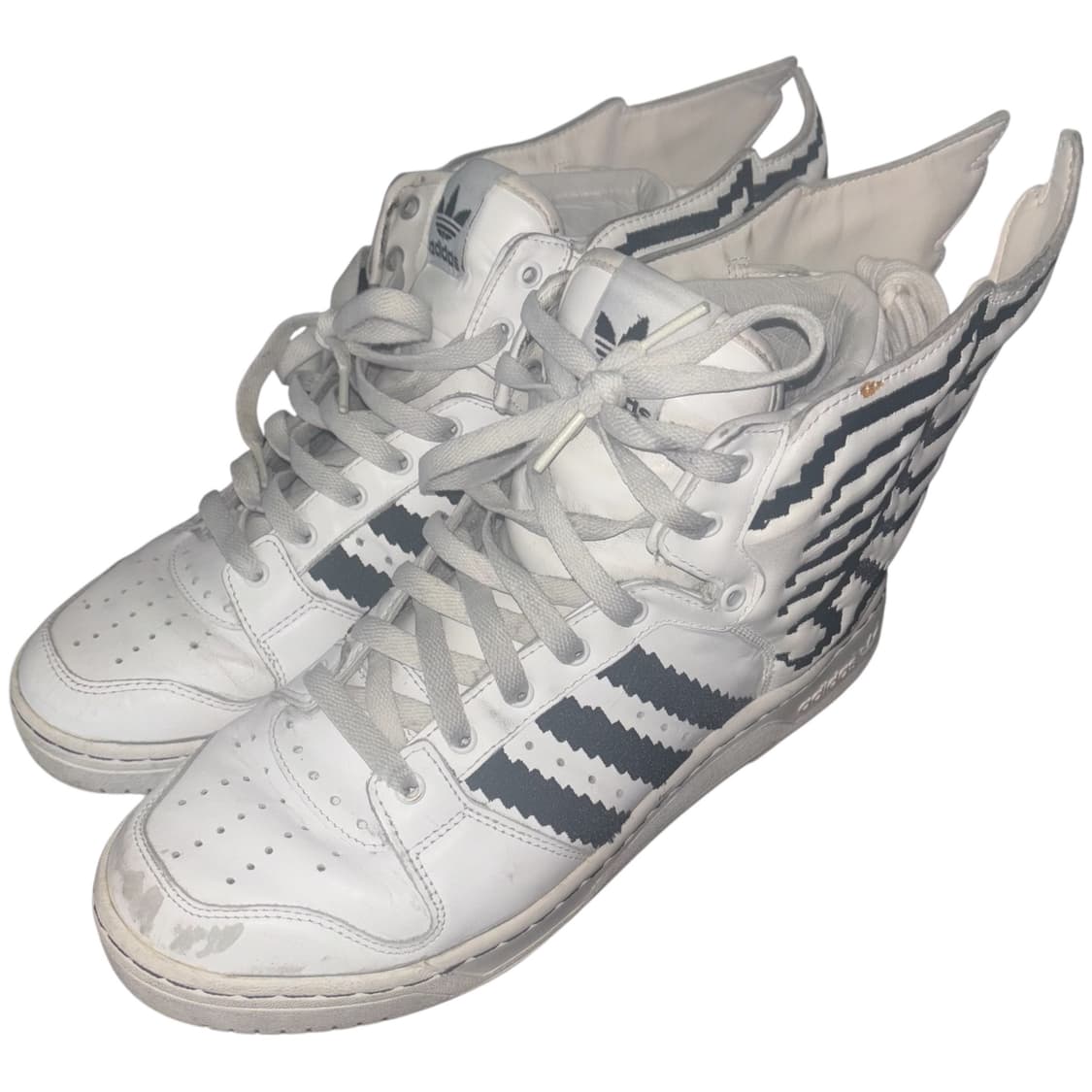 [ADIDAS X JEREMY SCOTT] 화이트 픽셀 윙 하이 275 상품이미지1