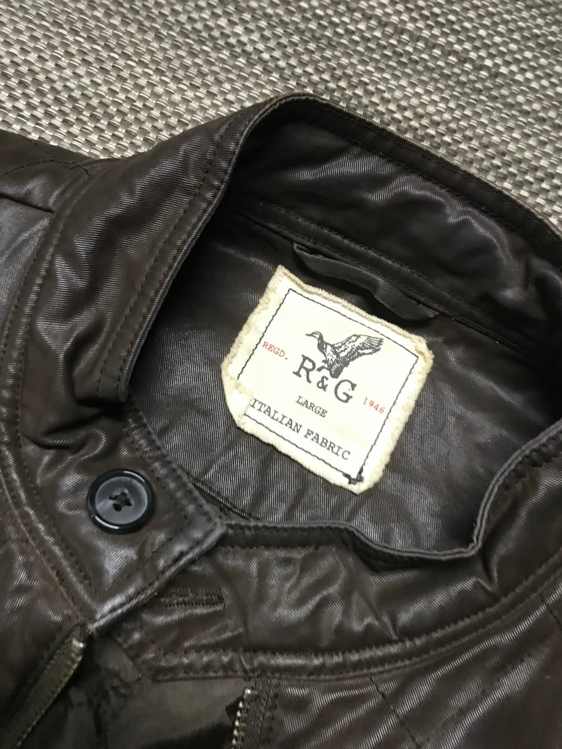 R&G vintage leather jacket 상품이미지2
