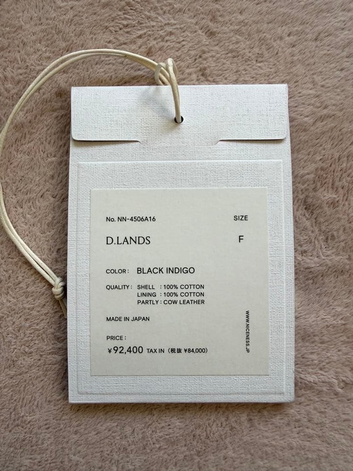 25aw D.LANDS OVERDYED SHOULDER bag 상품이미지8