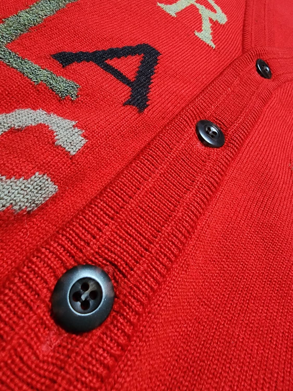 빈티지 울 니트 조끼 베스트 상품이미지8