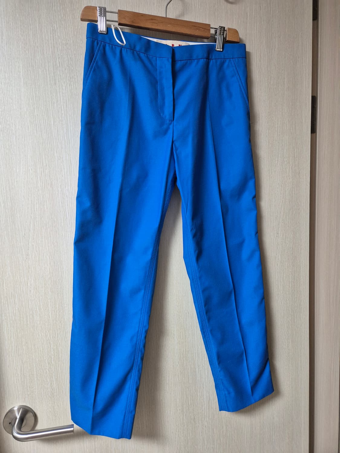 (정품) 마르니 코튼 슬랙스 팬츠 바지 (20fw) 38 상품이미지3