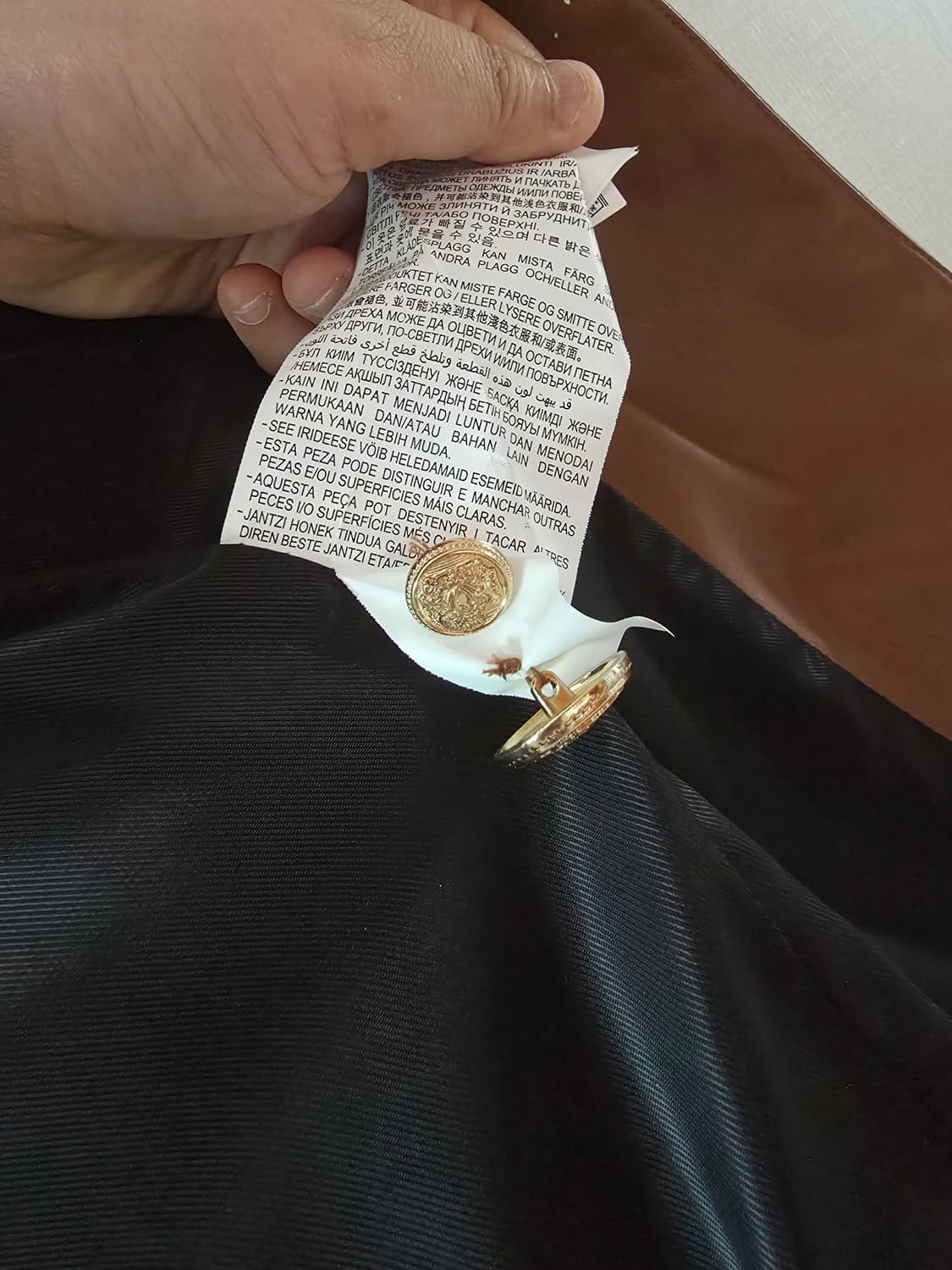 자라 페이크 레더 블레이져 상품이미지6