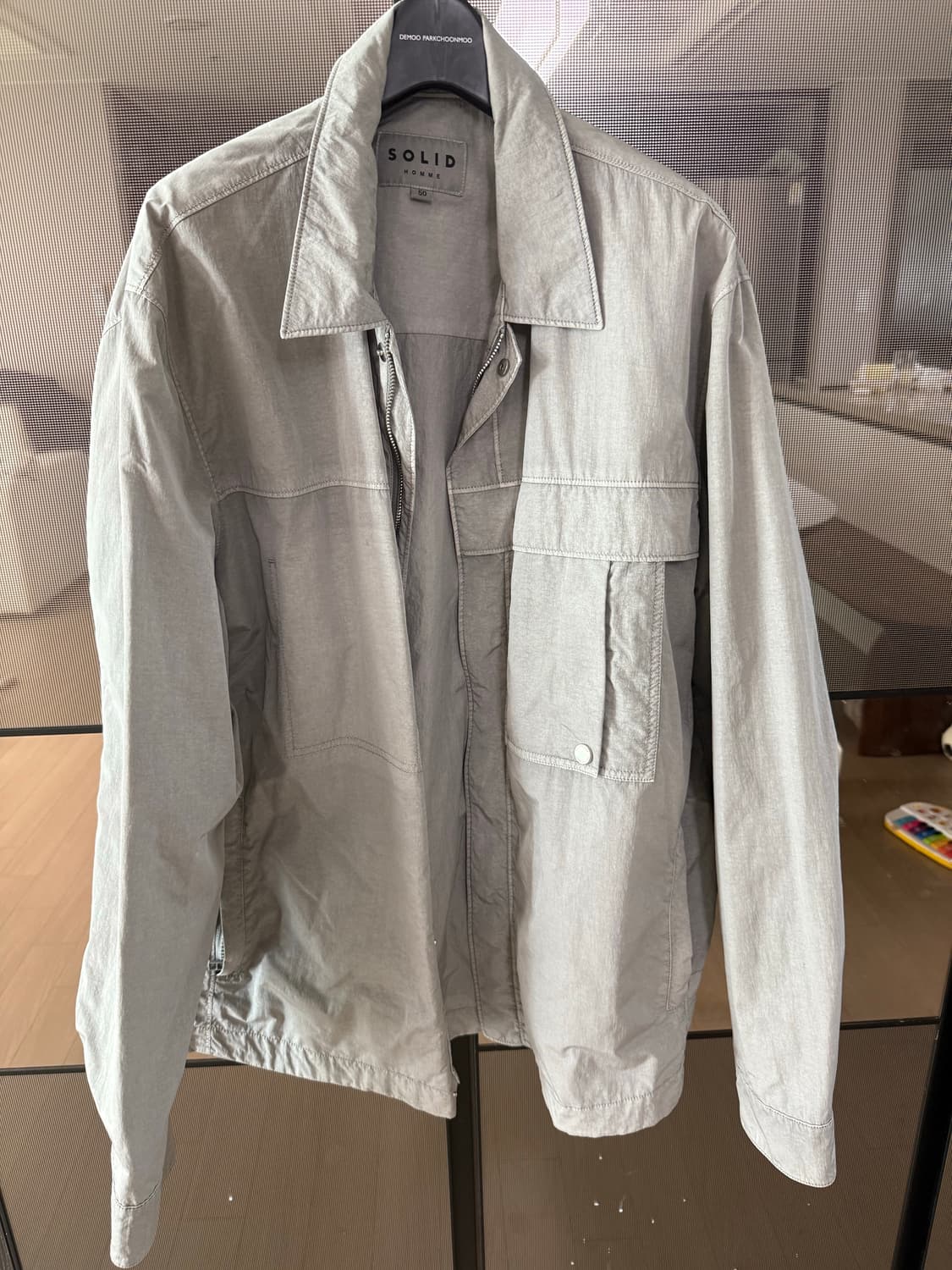 솔리드옴므 오버셔츠 자켓 50 상품이미지1