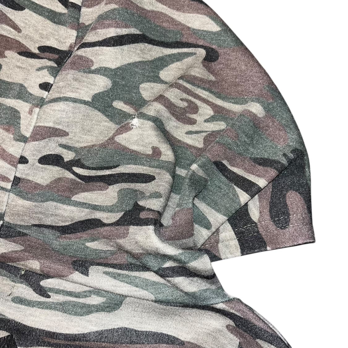 MKR 엠케이알 카모 큐빅 해골 후드집업 펑크갸루y2k 상품이미지4