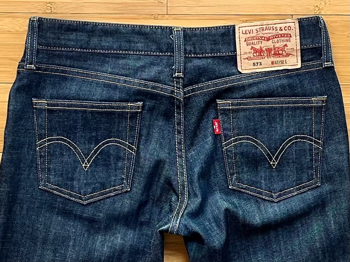 리바이스 573 데님팬츠 W67/92 L 상품이미지4