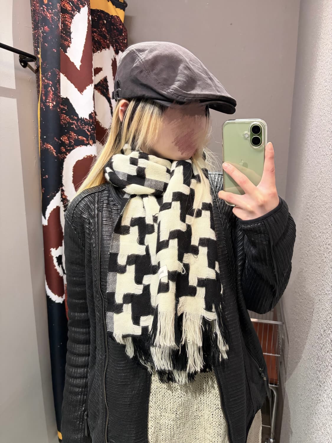 빈티지 머플러 상품이미지1