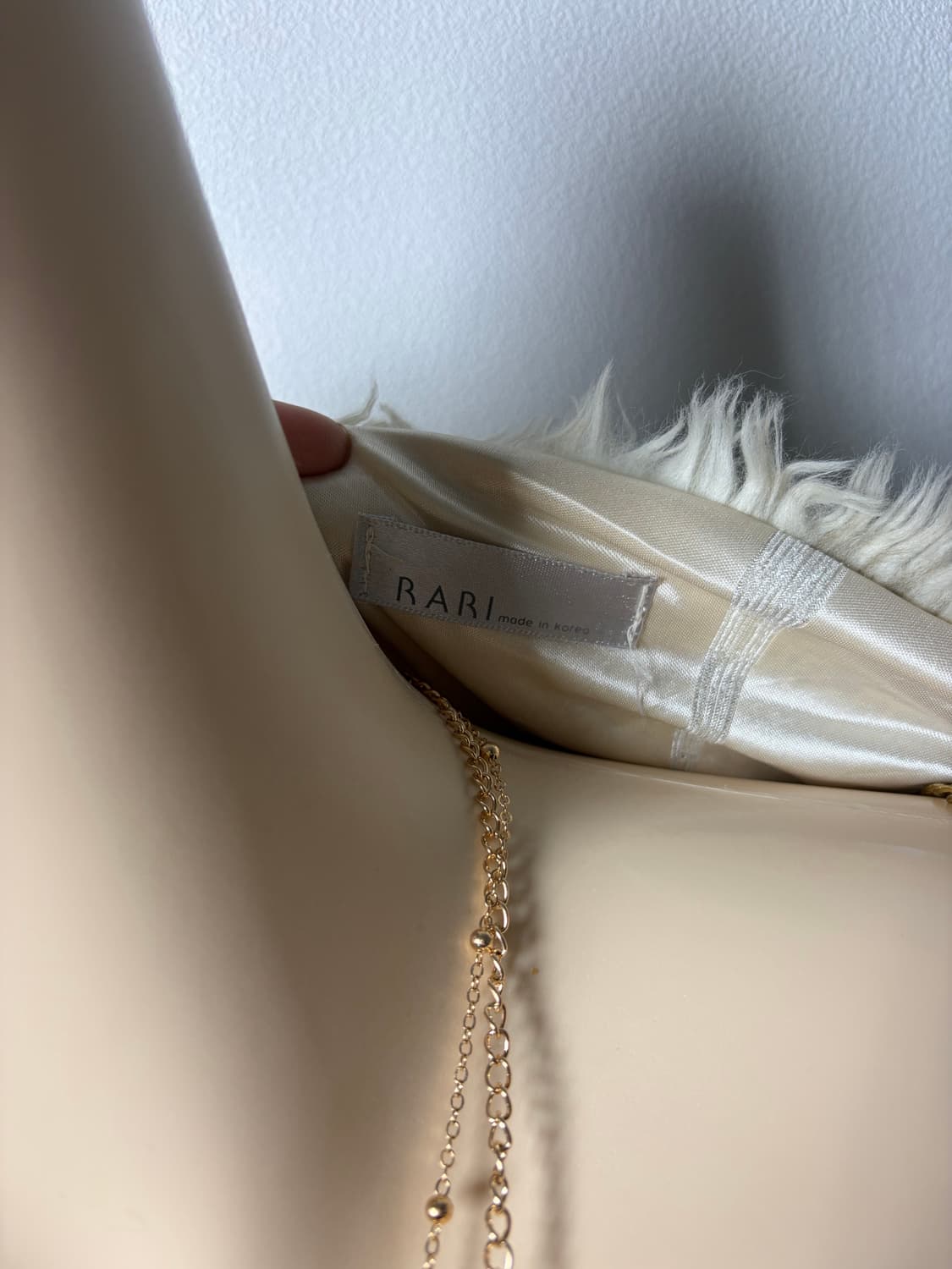 오네갸루 골드 큐빅링 원피스 퍼자켓 세트 상품이미지9