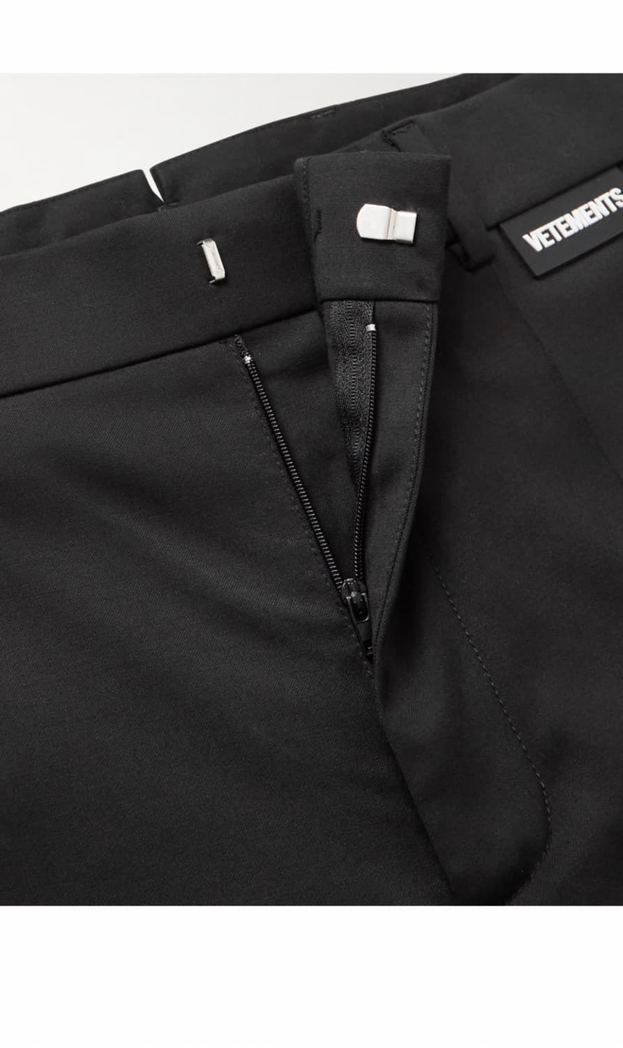 Vetements Low Rise Wide reg Trousers 베트멍 상품이미지2