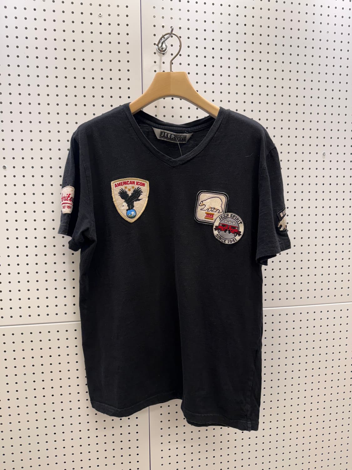 지프 스피릿 패치 반팔 티셔츠 U1208 상품이미지2