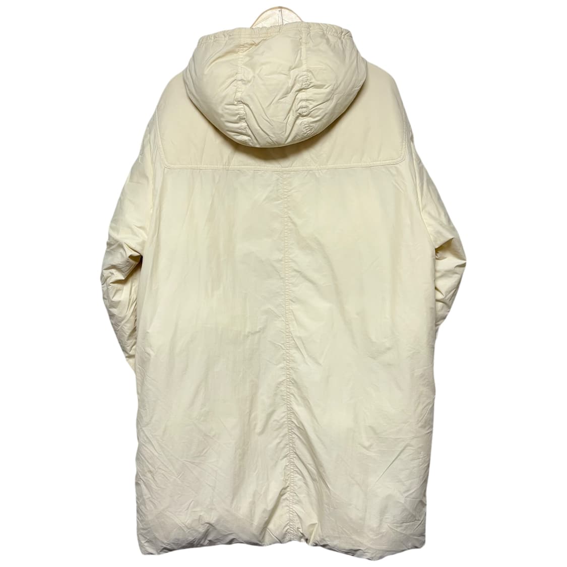 3741 코드그라피 베이지 떡볶이 더플 롱패딩 상품이미지4