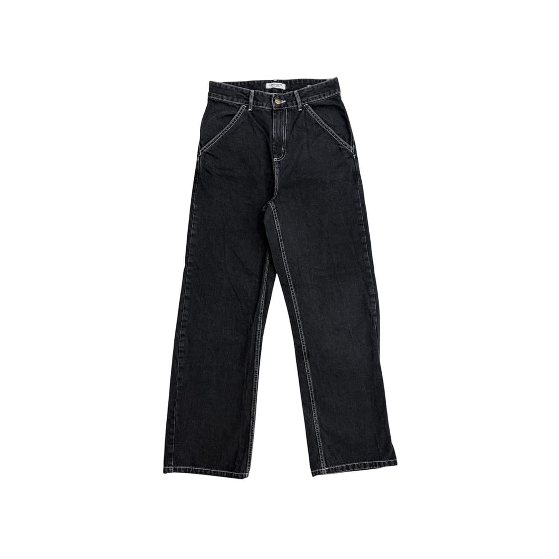 칼하트 WIP 23FW 여성 스트레이트 블랙 데님 팬츠 바지 26 상품이미지2