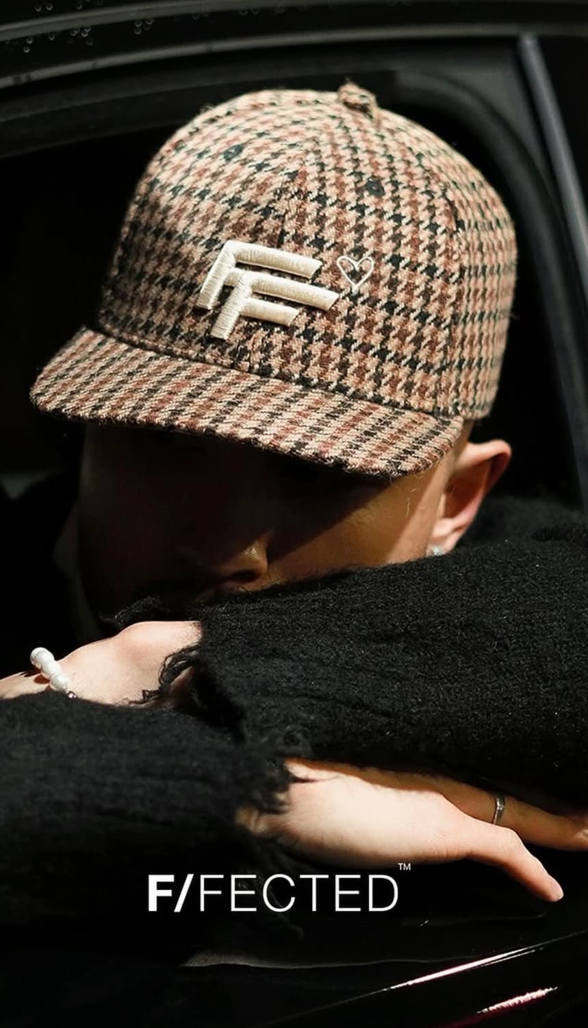 해리스 트위드 피티드캡 상품이미지4
