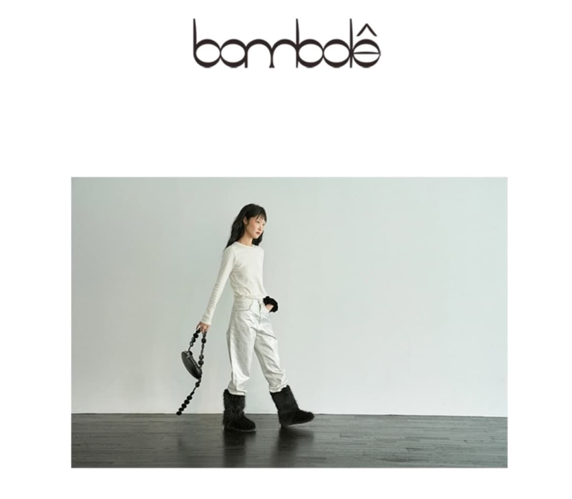 🏷️ 밤볼레 백1 / Bambolê bag 1 (black) 상품이미지2