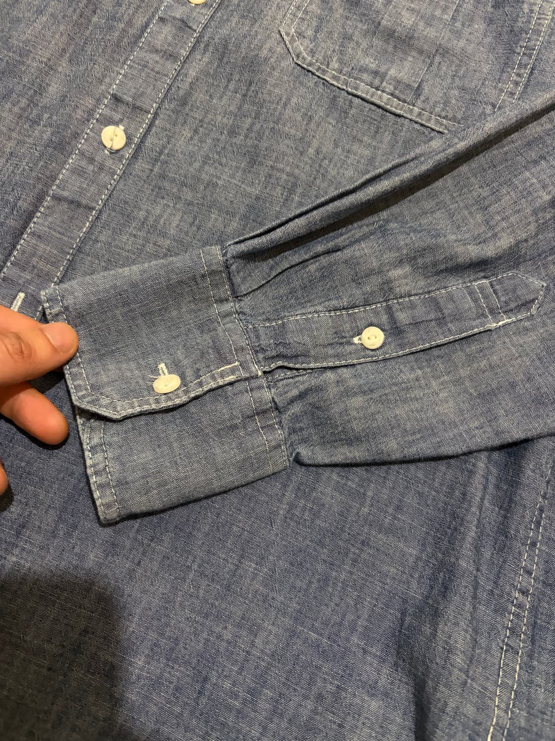 L) 타미힐피거 샴브레이 셔츠 상품이미지5