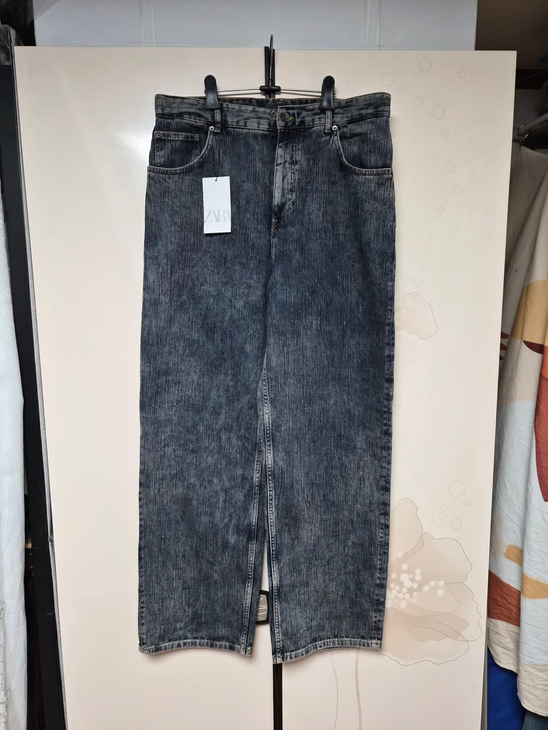 (새상품)자라 와이드 데님 42 size 상품이미지1