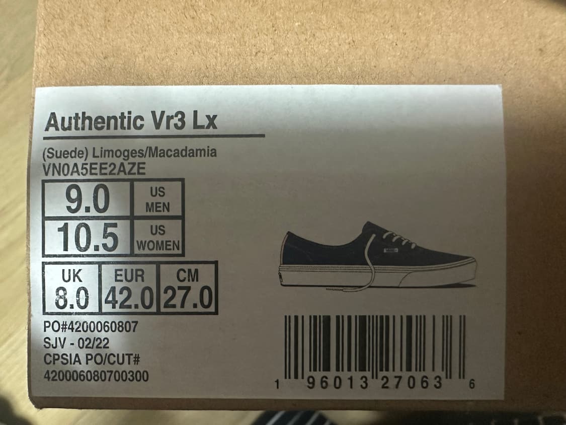 반스 볼트 어센틱 블루 스웨이드 270 상품이미지2