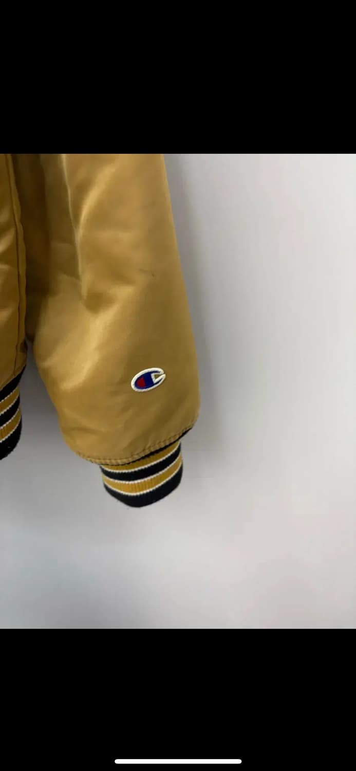 챔피온 빅로고 새틴 스타디움 바시티 재킷 H1594 상품이미지4