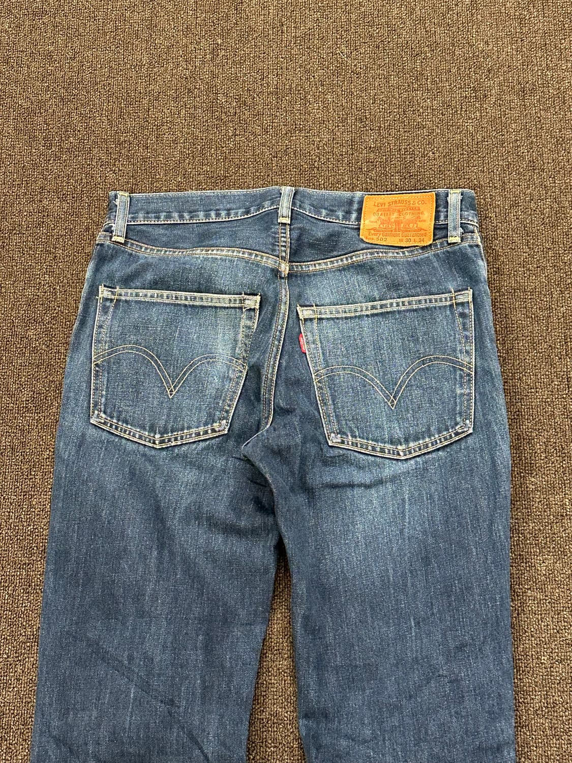 30x34)리바이스 빈티지 502 여성 중청 데님팬츠 상품이미지2