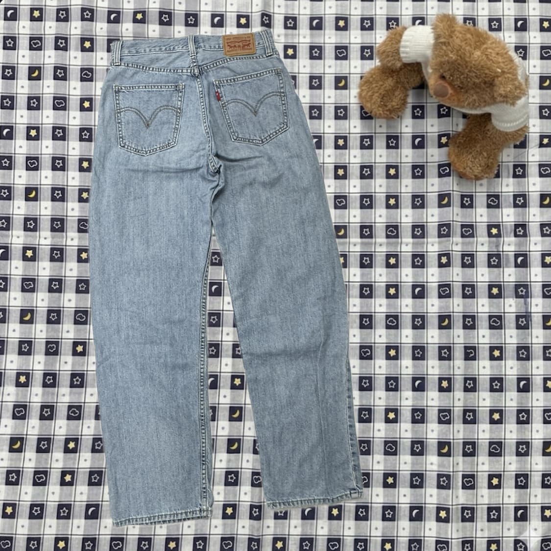 리바이스 DAD JEAN 배기핏 연청 데님 여름 봄 청바지 상품이미지2
