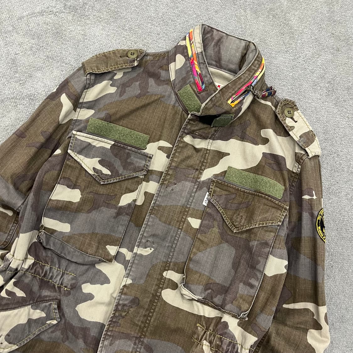 L 더퍼 Duffer 밀리터리 카모 야상자켓 상품이미지2