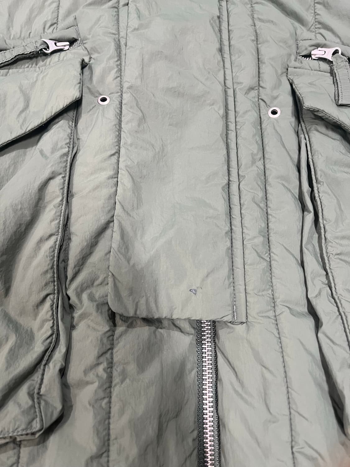 유니폼브릿지 퀼팅 파카 올리브 XL 상품이미지6