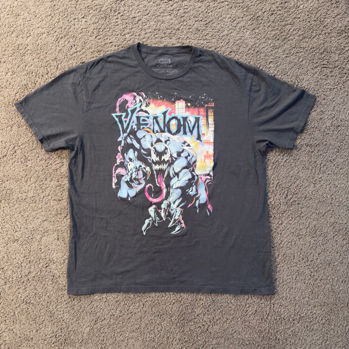 빈티지 마블 베놈 공식 티셔츠 상품이미지1