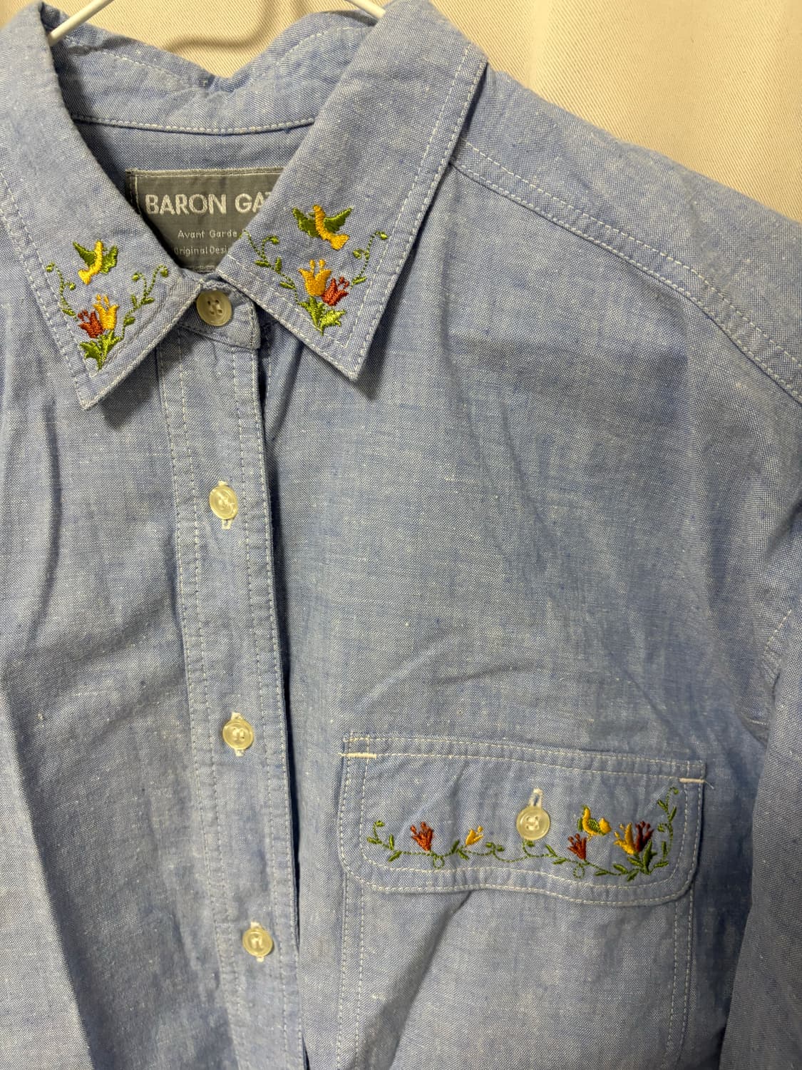 Vintage flower shirt 상품이미지2