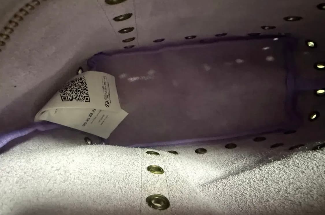 바네사브루노 [24SS]  퍼플 아일렛 장식 소가죽 S 카바스백 상품이미지4