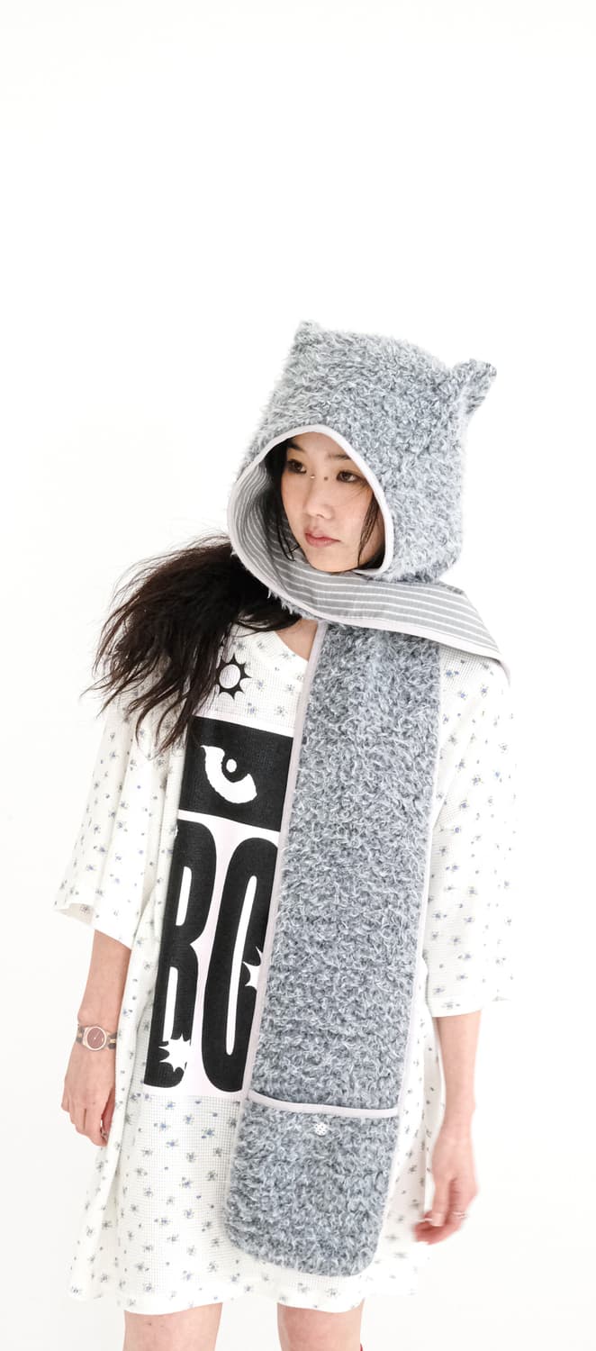 샵페어리 후드 머플러 상품이미지1