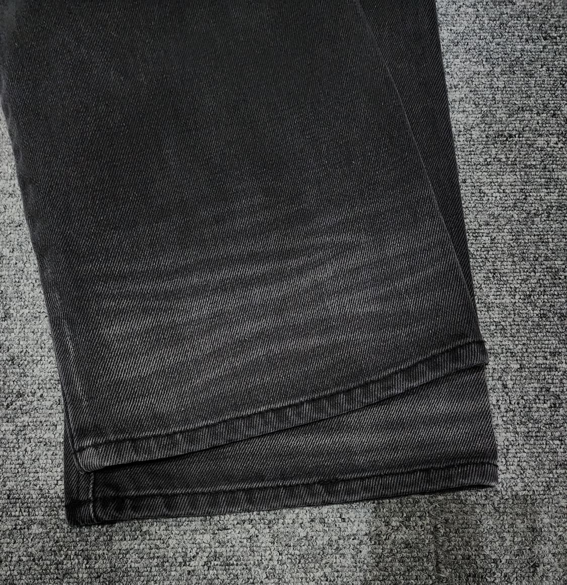 ETCE 이씨티이 다이아 패치 워싱 와이드 데님팬츠 S 상품이미지7