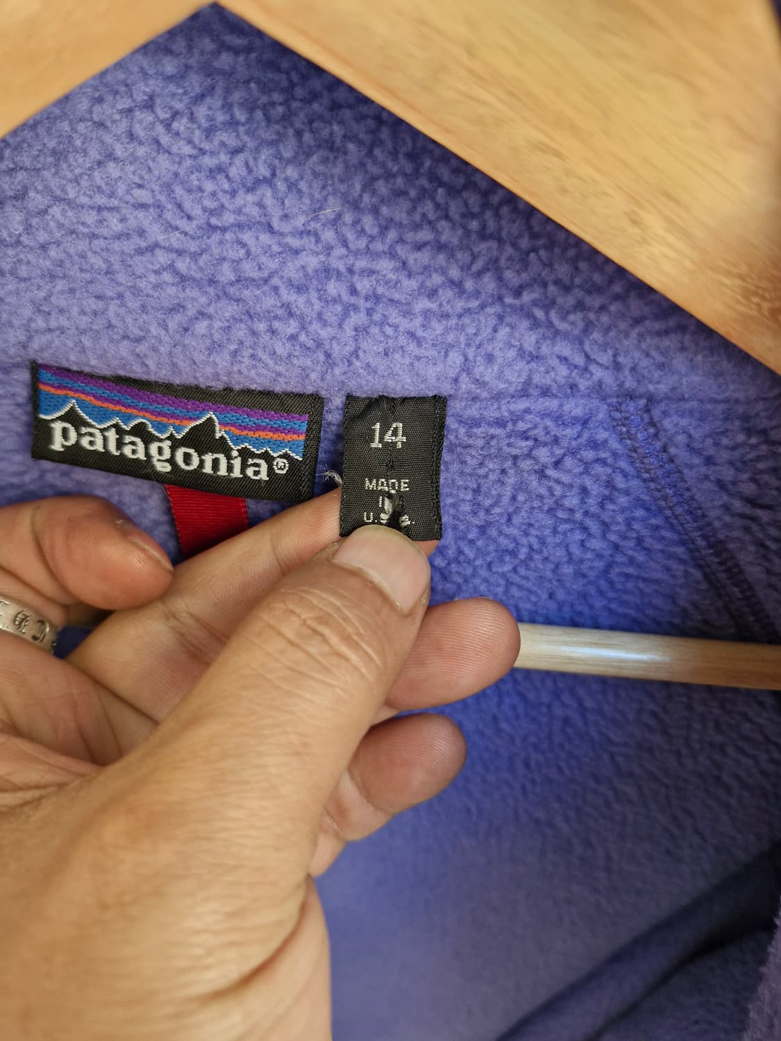 Z-131 파타고니아 신칠라 쉘드 봄버 자켓 웜업 상품이미지6