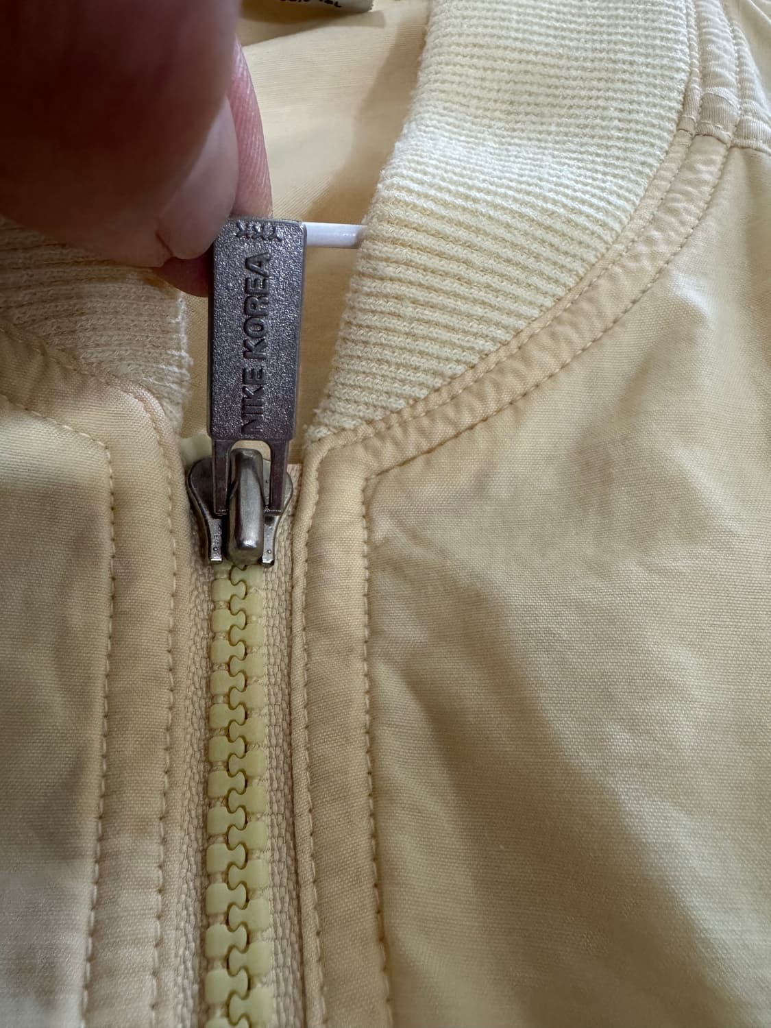 80s 한국 나이키 블루종 봄버 자켓 L 상품이미지7