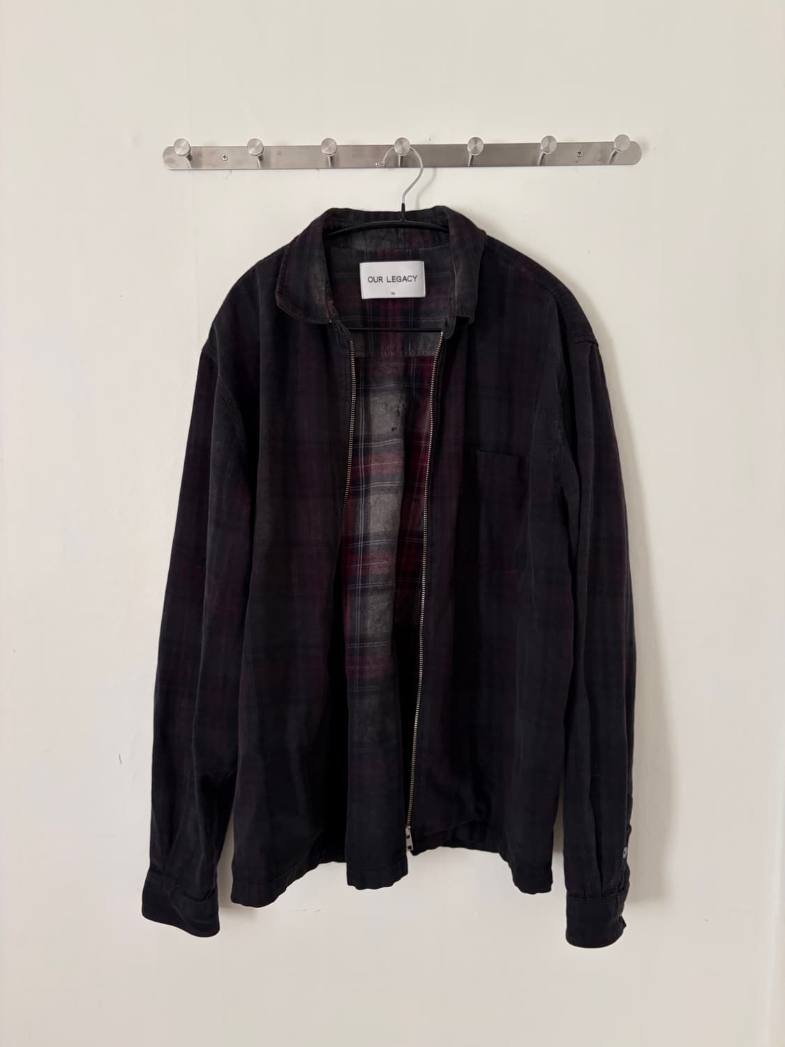 아워레가시 퍼플 셔츠집업 상품이미지1