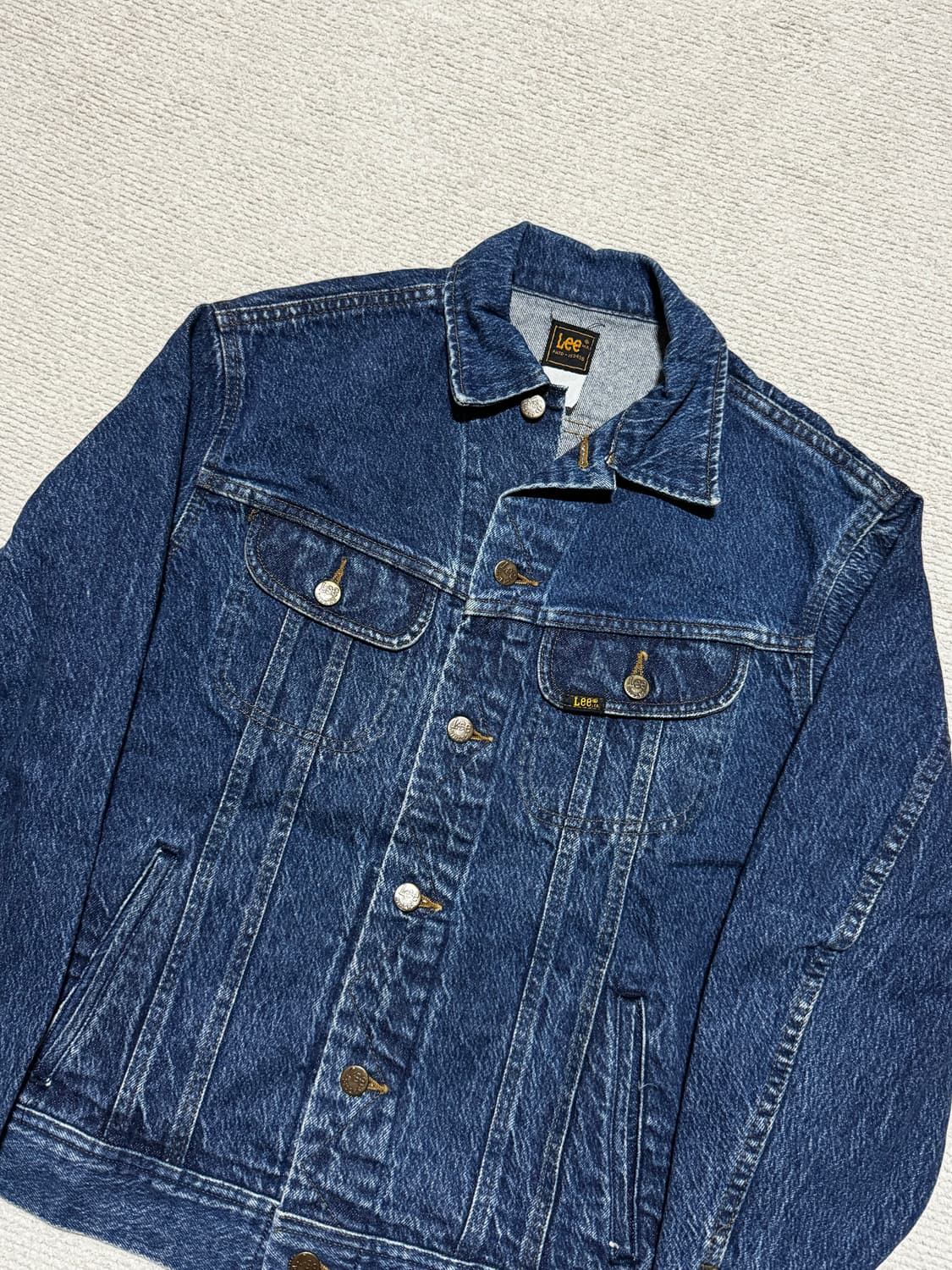 90s USA 리 X 하드락카페 데님자켓 L 상품이미지3
